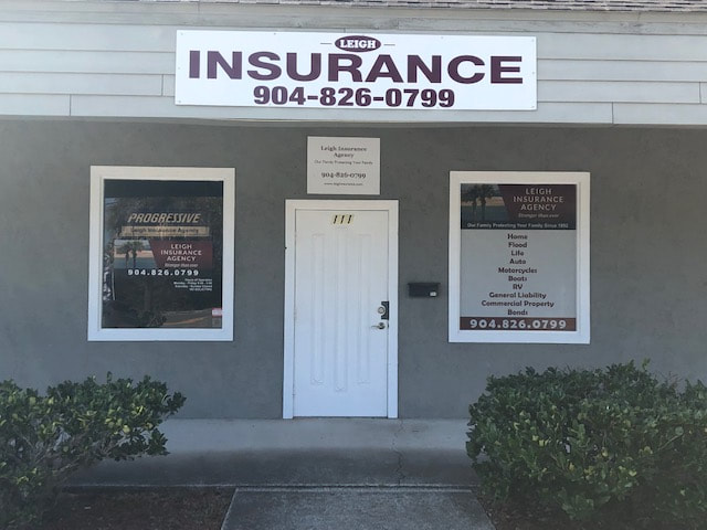 Front office of Leigh Insurance Agency - St Augustine, FL